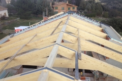 Tejado de madera