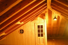 Tejado de madera