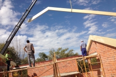 Tejado de madera