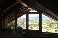 Tejado de madera