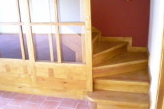Escalera de madera