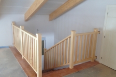 Escalera de madera
