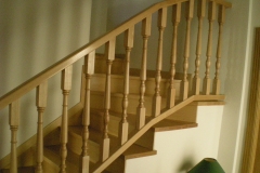 Escalera de madera
