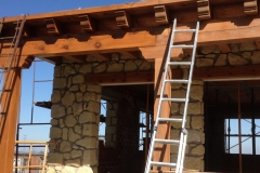 Porche de madera