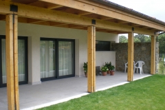 Porche de madera
