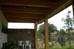 Porche de madera