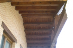 Porche de madera