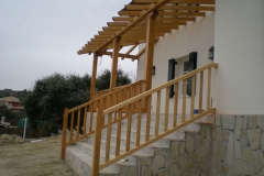 Porche de madera