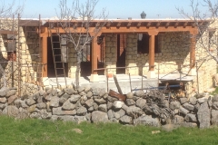 Porche de madera