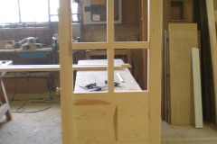 Puerta interior con cristales
