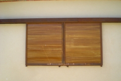 Ventanal de madera
